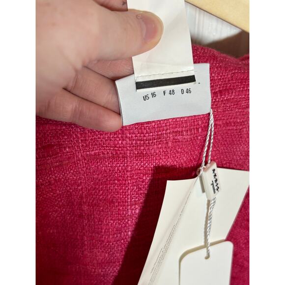 Akris Punto Pink Silk Jacket Blazer NWT - Picture 11 of 11